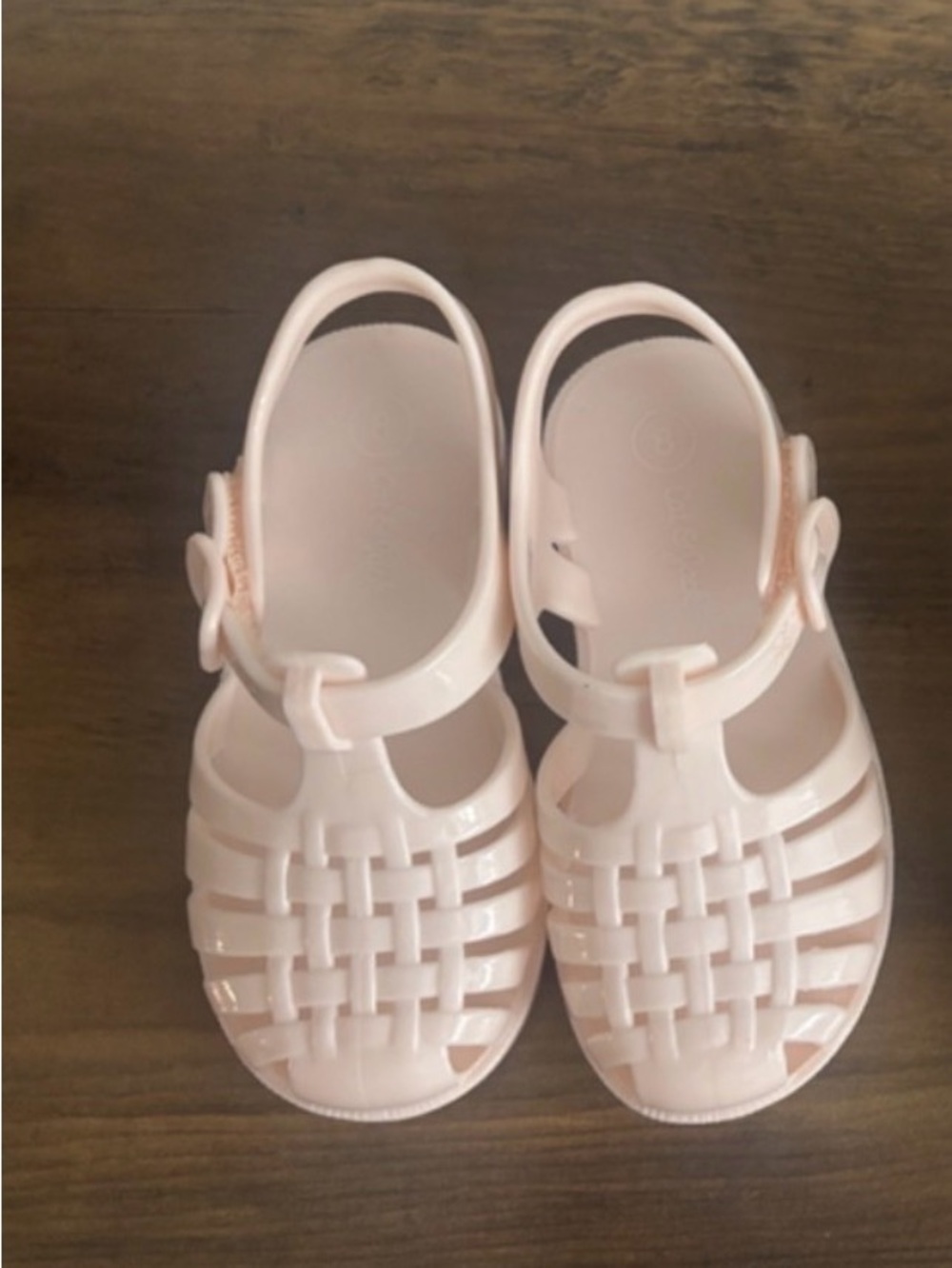 Cat & Jack Girls Pink Jelly Sandals